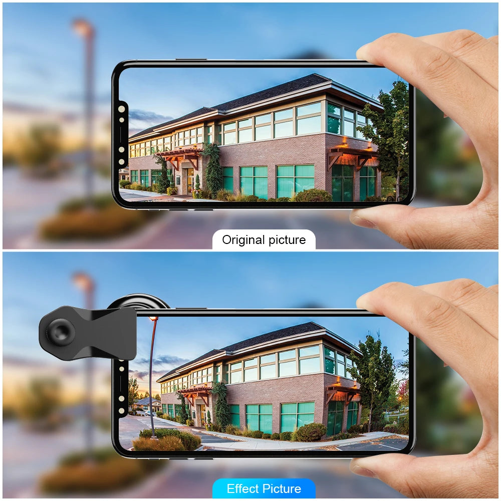 Apexel 170° HD Professional Super Wide Angle Mobile Camera Lens