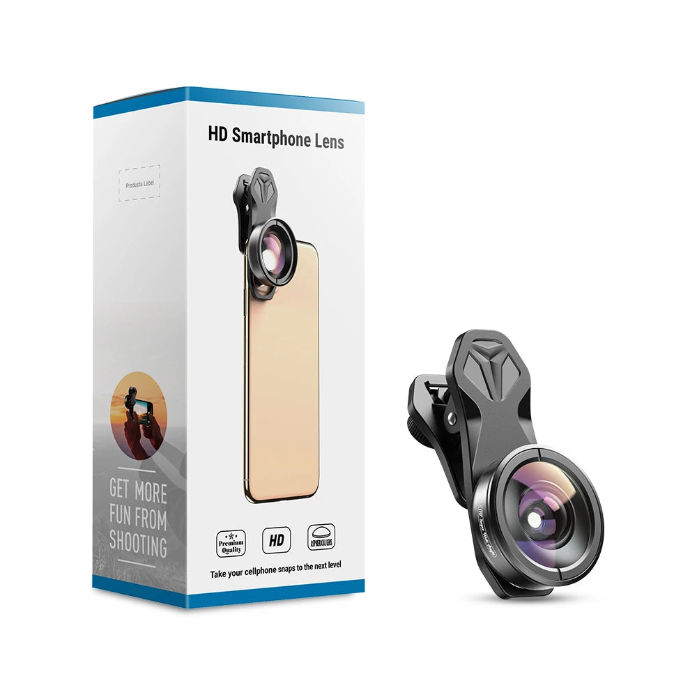 Apexel 170° HD Professional Super Wide Angle Mobile Camera Lens Best Lenses Fisheye Wide Angle - APEXEL INDIA - Mobile Lens - Mobile Camera Lens - Cellphone Accessories - Phone Lens - Smartphone Lens