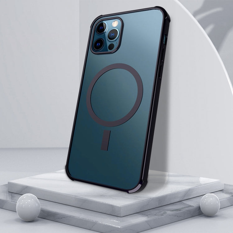 Straight Side Laser Plating Full Coverage Clear TPU Shockproof Magsafe Case, For iPhone 12 mini, For iPhone 12 Pro Max, For iPhone 12 Pro Apple Accessories engstr3950 More iPhone Cases - APEXEL INDIA - Mobile Lens - Mobile Camera Lens - Cellphone Accessories - Phone Lens - Smartphone Lens
