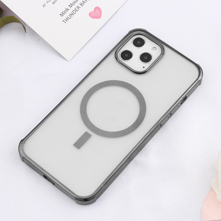 Straight Side Laser Plating Full Coverage Clear TPU Shockproof Magsafe Case, For iPhone 12 mini, For iPhone 12 Pro Max, For iPhone 12 Pro Apple Accessories engstr3950 More iPhone Cases - APEXEL INDIA - Mobile Lens - Mobile Camera Lens - Cellphone Accessories - Phone Lens - Smartphone Lens
