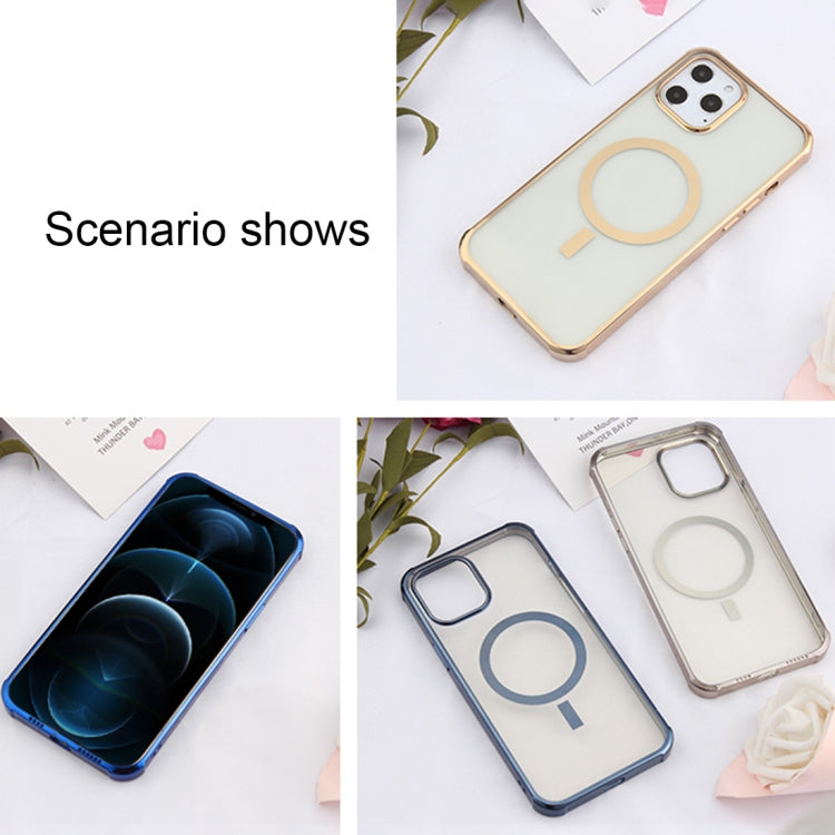 Straight Side Laser Plating Full Coverage Clear TPU Shockproof Magsafe Case, For iPhone 12 mini, For iPhone 12 Pro Max, For iPhone 12 Pro Apple Accessories engstr3950 More iPhone Cases - APEXEL INDIA - Mobile Lens - Mobile Camera Lens - Cellphone Accessories - Phone Lens - Smartphone Lens