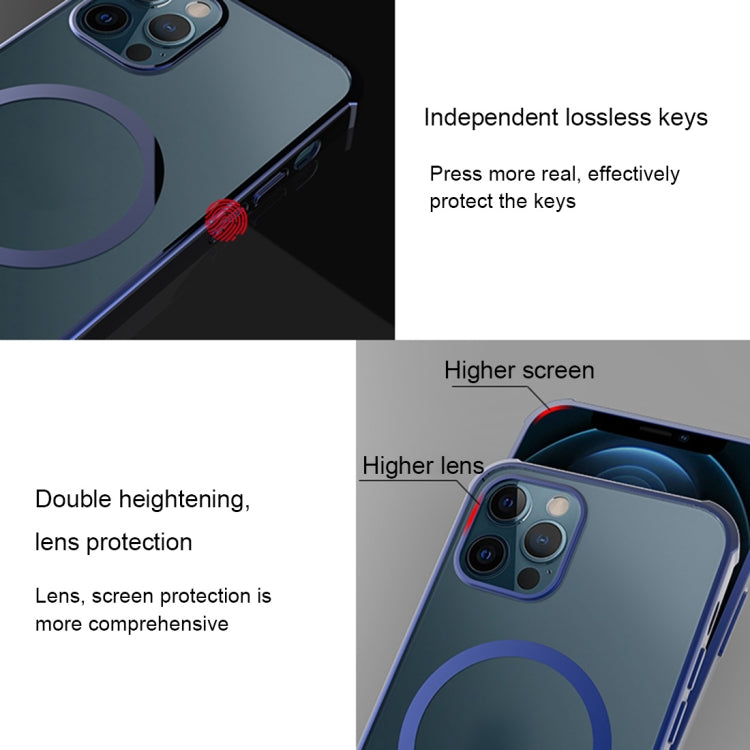 Straight Side Laser Plating Full Coverage Clear TPU Shockproof Magsafe Case, For iPhone 12 mini, For iPhone 12 Pro Max, For iPhone 12 Pro Apple Accessories engstr3950 More iPhone Cases - APEXEL INDIA - Mobile Lens - Mobile Camera Lens - Cellphone Accessories - Phone Lens - Smartphone Lens