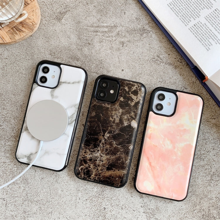 Marble Pattern Patch PC + TPU Shockproof Magsafe Case, For iPhone 12 mini, For iPhone 12 / 12 Pro, For iPhone 12 Pro Max Apple Accessories engmar3953 More iPhone Cases - APEXEL INDIA - Mobile Lens - Mobile Camera Lens - Cellphone Accessories - Phone Lens - Smartphone Lens