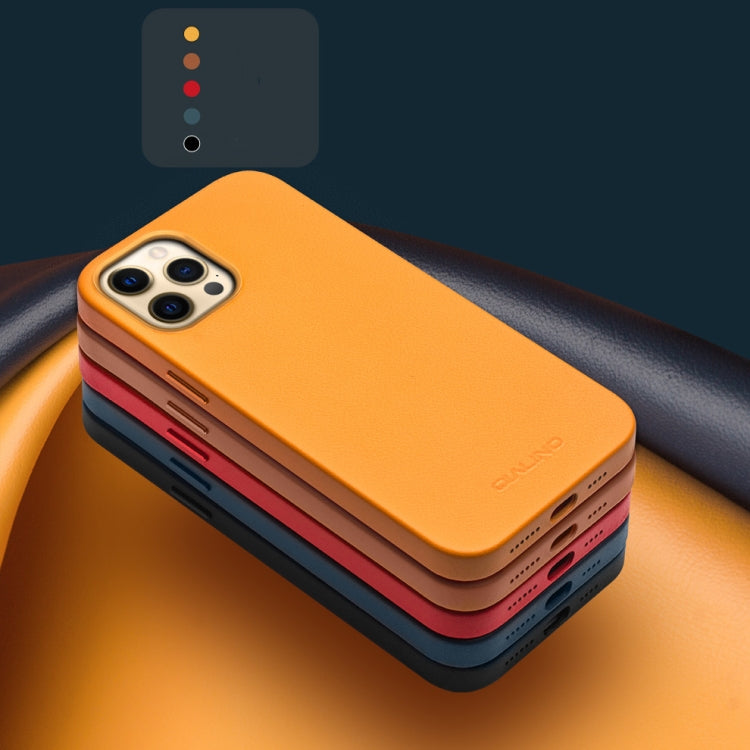 QIALINO Nappa Leather Shockproof Magsafe Case, For iPhone 12 mini, For iPhone 12 / 12 Pro, For iPhone 12 Pro Max Apple Accessories engqia3968 More iPhone Cases - QIALINO - Mobile Lens - Mobile Camera Lens - Cellphone Accessories - Phone Lens - Smartphone Lens