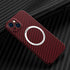 Carbon Fiber Texture MagSafe Magnetic Phone Case, For iPhone 14, For iPhone 14 Plus, For iPhone 14 Pro Apple Accessories engcar4038 iPhone 14 Plus - APEXEL INDIA - Mobile Lens - Mobile Camera Lens - Cellphone Accessories - Phone Lens - Smartphone Lens