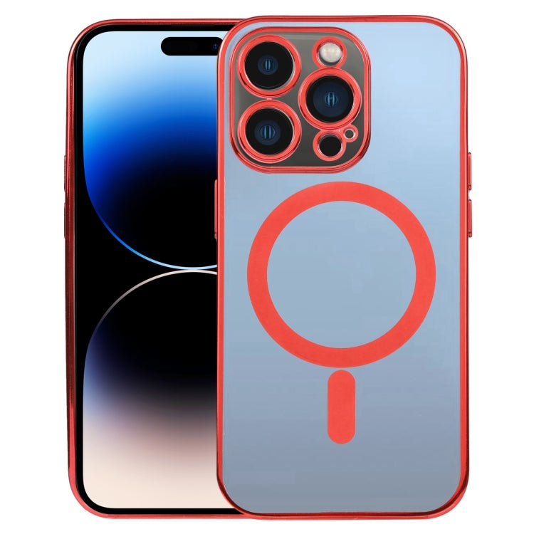 MagSafe Electroplating Straight TPU Phone Case, For iPhone 14 Pro, For iPhone 14 Pro Max Apple Accessories engmag4048 iPhone 14 Pro Max - APEXEL INDIA - Mobile Lens - Mobile Camera Lens - Cellphone Accessories - Phone Lens - Smartphone Lens