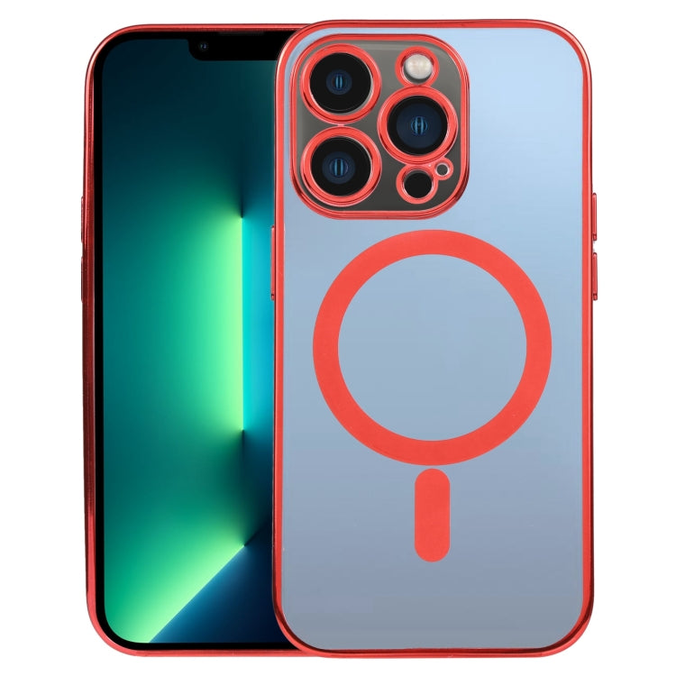 MagSafe Electroplating Straight TPU Phone Case, For iPhone 13 Pro Max, For iPhone 12 Apple Accessories engmag4047 More iPhone Cases - APEXEL INDIA - Mobile Lens - Mobile Camera Lens - Cellphone Accessories - Phone Lens - Smartphone Lens