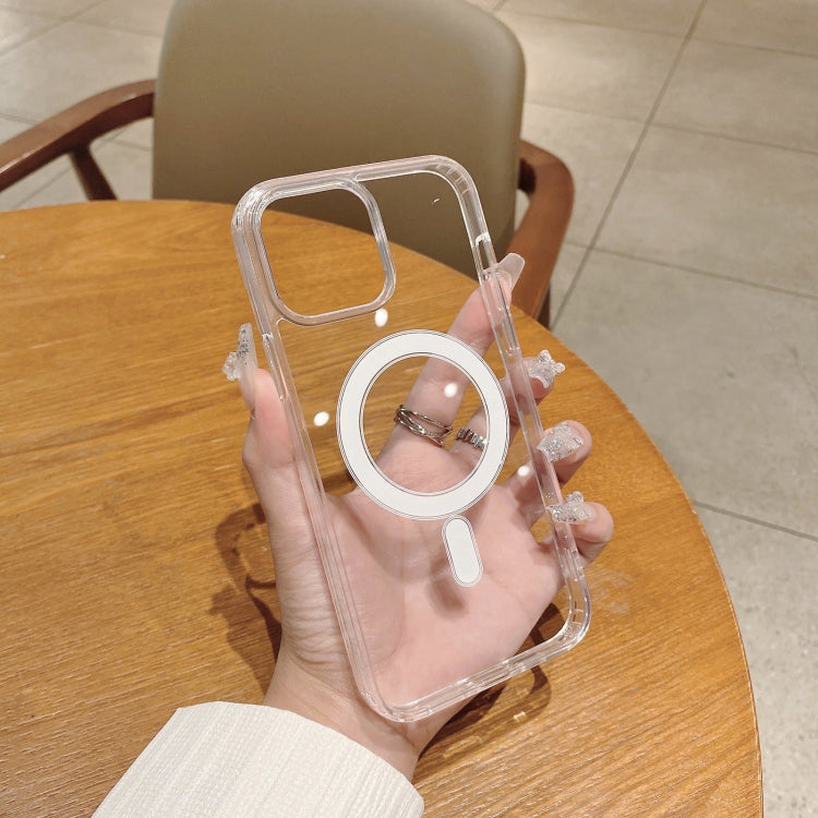 MagSafe Magnetic Clear Acrylic TPU Case, For iPhone 14 Pro Max, For iPhone 14 Pro, For iPhone 14, For iPhone 14 Plus, For iPhone 13 Pro Max, For iPhone 13 Pro, For iPhone 13, For iPhone 12 Pro Max, For iPhone 12 / 12 Pro, For iPhone 11 Pro Max