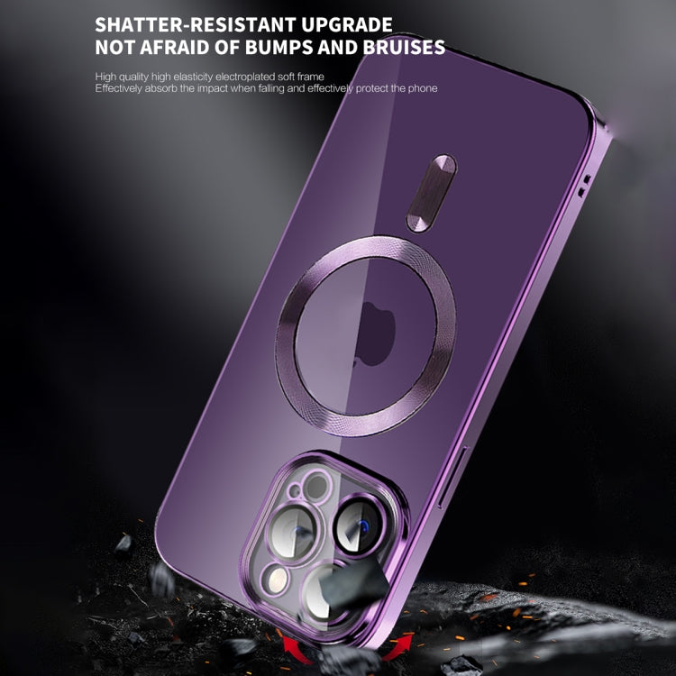 CD Texture Plating TPU MagSafe Phone Case with Lens Film, For iPhone 14, For iPhone 14 Plus, For iPhone 14 Pro Apple Accessories engcd-4168 iPhone 14 - APEXEL INDIA - Mobile Lens - Mobile Camera Lens - Cellphone Accessories - Phone Lens - Smartphone Lens