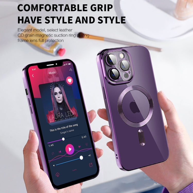 CD Texture Plating TPU MagSafe Phone Case with Lens Film, For iPhone 14, For iPhone 14 Plus, For iPhone 14 Pro Apple Accessories engcd-4168 iPhone 14 - APEXEL INDIA - Mobile Lens - Mobile Camera Lens - Cellphone Accessories - Phone Lens - Smartphone Lens