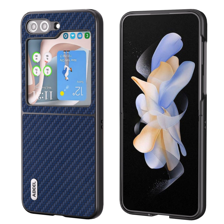 ABEEL Carbon Fiber Texture Protective Phone Case, For Samsung Galaxy Z Flip5 Samsung Accessories - APEXEL INDIA - Mobile Lens - Mobile Camera Lens - Cellphone Accessories - Phone Lens - Smartphone Lens