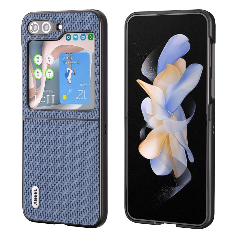 ABEEL Carbon Fiber Texture Protective Phone Case, For Samsung Galaxy Z Flip5 Samsung Accessories - APEXEL INDIA - Mobile Lens - Mobile Camera Lens - Cellphone Accessories - Phone Lens - Smartphone Lens
