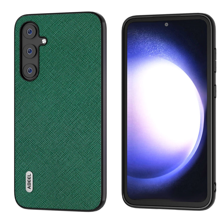ABEEL Cross Texture Genuine Leather Phone Case, For Samsung Galaxy Z Flip6 / Flip7 FE, For Samsung Galaxy Z Fold6, For Samsung Galaxy S23 FE 5G, For Samsung Galaxy Z Fold5, For Samsung Galaxy Z Flip5 Samsung Accessories - APEXEL INDIA - Mobile Lens - Mobile Camera Lens - Cellphone Accessories - Phone Lens - Smartphone Lens