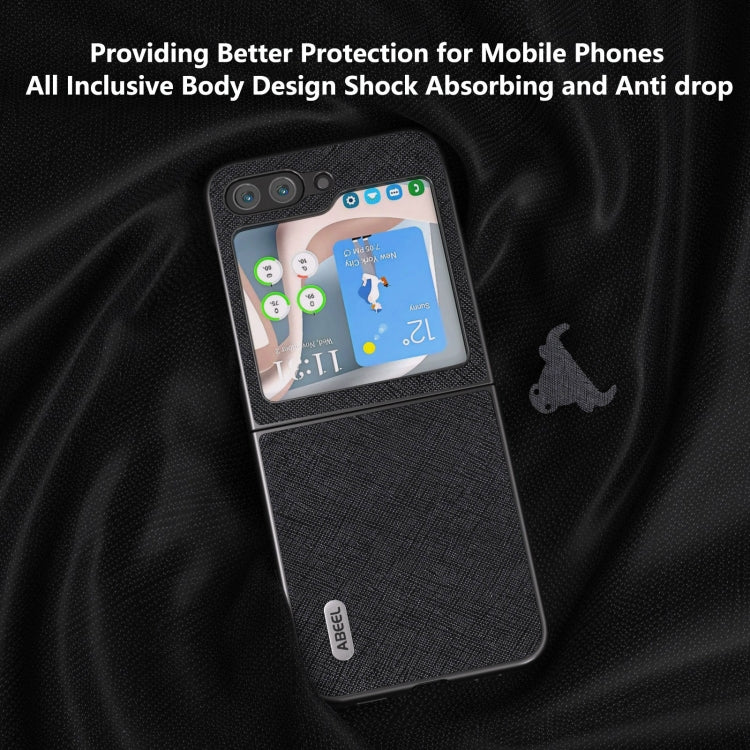 ABEEL Cross Texture Genuine Leather Phone Case, For Samsung Galaxy Z Flip6 / Flip7 FE, For Samsung Galaxy Z Fold6, For Samsung Galaxy S23 FE 5G, For Samsung Galaxy Z Fold5, For Samsung Galaxy Z Flip5 Samsung Accessories - APEXEL INDIA - Mobile Lens - Mobile Camera Lens - Cellphone Accessories - Phone Lens - Smartphone Lens