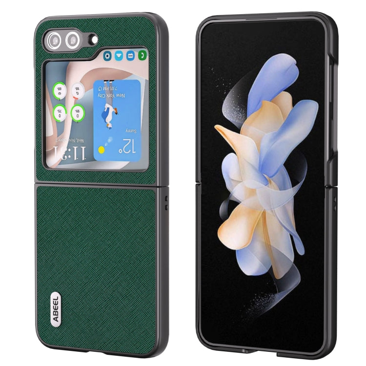 ABEEL Cross Texture Genuine Leather Phone Case, For Samsung Galaxy Z Flip6 / Flip7 FE, For Samsung Galaxy Z Fold6, For Samsung Galaxy S23 FE 5G, For Samsung Galaxy Z Fold5, For Samsung Galaxy Z Flip5 Samsung Accessories - APEXEL INDIA - Mobile Lens - Mobile Camera Lens - Cellphone Accessories - Phone Lens - Smartphone Lens
