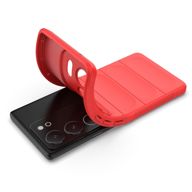 Magic Shield TPU + Flannel Phone Case, For vivo S17, For vivo S17e