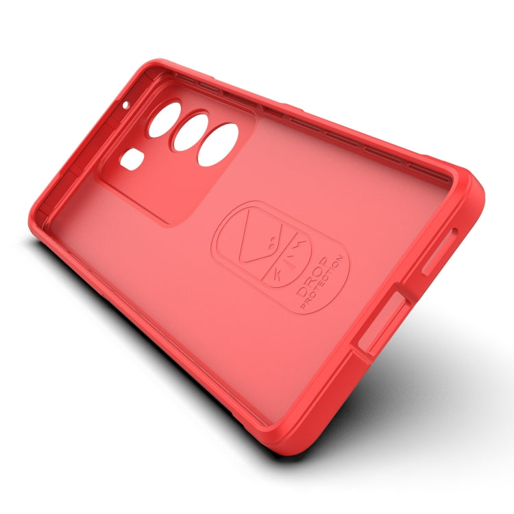 Magic Shield TPU + Flannel Phone Case, For vivo S17, For vivo S17e