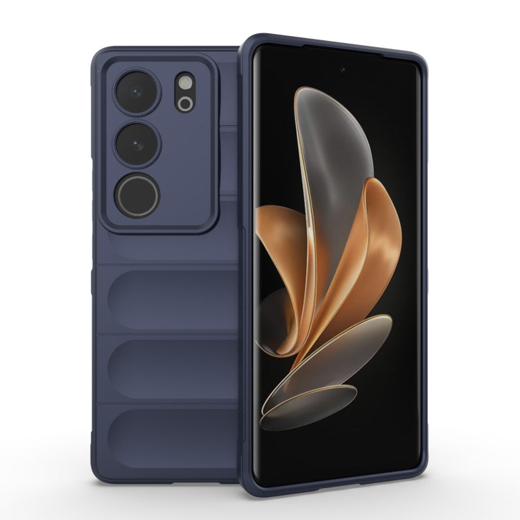 Magic Shield TPU + Flannel Phone Case, For vivo S17, For vivo S17e