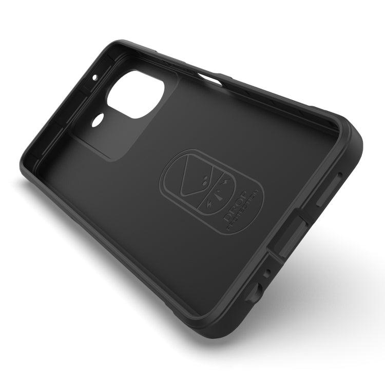 Magic Shield TPU + Flannel Phone Case, For vivo Y36 4G, For vivo S17 Pro