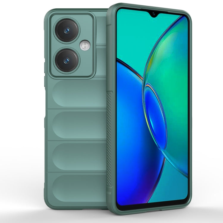 Magic Shield TPU + Flannel Phone Case, For vivo iQOO Z7x, For vivo Y27 4G Global