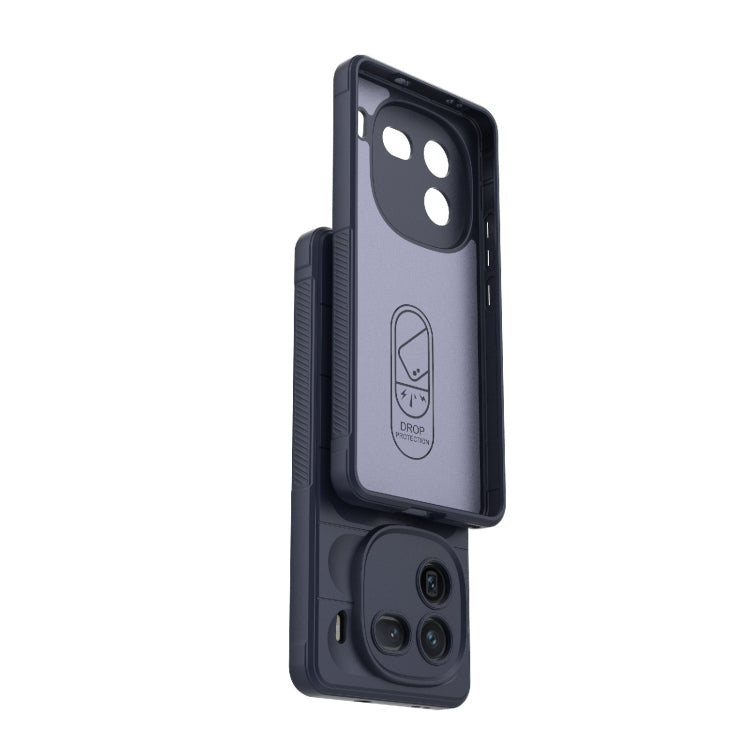 Magic Shield TPU + Flannel Phone Case, For vivo iQOO 12 5G, For vivo V29e 4G Global
