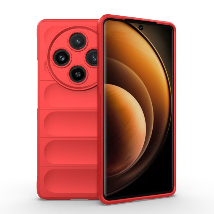 Magic Shield TPU + Flannel Phone Case, For vivo X100 5G, For vivo iQOO 12 Pro 5G