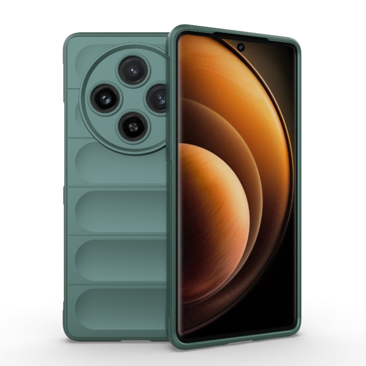 Magic Shield TPU + Flannel Phone Case, For vivo X100 5G, For vivo iQOO 12 Pro 5G