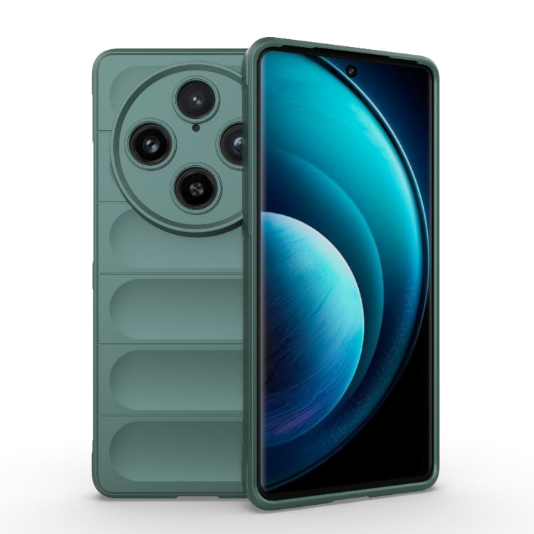 Magic Shield TPU + Flannel Phone Case, For vivo S18 5G, For vivo X100 Pro 5G