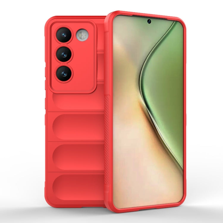 Magic Shield TPU + Flannel Phone Case, For vivo iQOO Z9 Turbo 5G, For vivo Y200E 5G Global / Y100 5G IDN