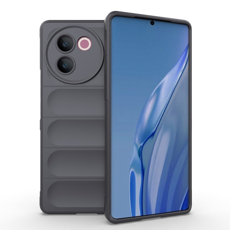 Magic Shield TPU + Flannel Phone Case, For vivo V30e 5G Global, For vivo iQOO Z9X 5G