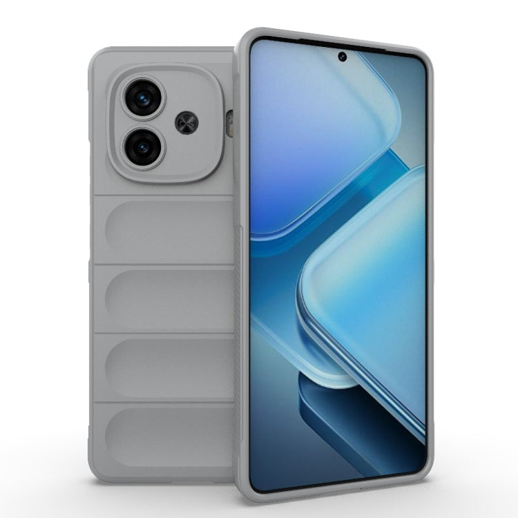 Magic Shield TPU + Flannel Phone Case, For vivo iQOO Z9 Turbo 5G, For vivo Y200E 5G Global / Y100 5G IDN