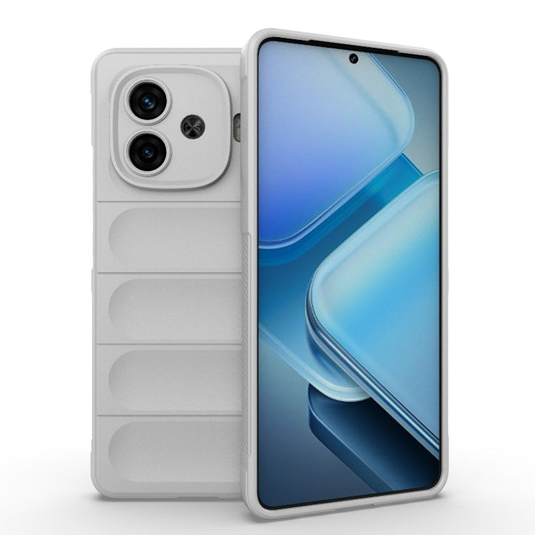 Magic Shield TPU + Flannel Phone Case, For vivo iQOO Z9 Turbo 5G, For vivo Y200E 5G Global / Y100 5G IDN