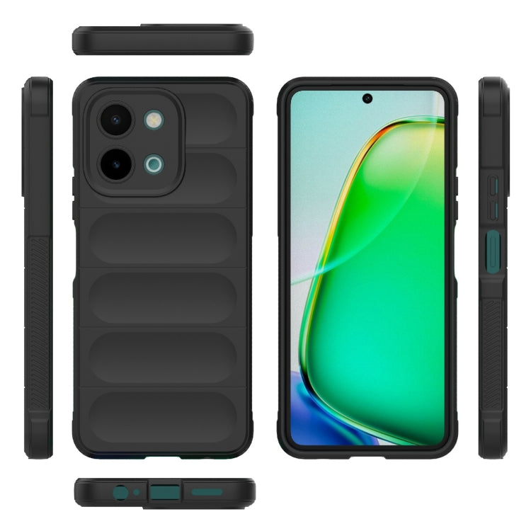 Magic Shield TPU + Flannel Phone Case, For vivo Y28 4G, For vivo Y200i / Y200T