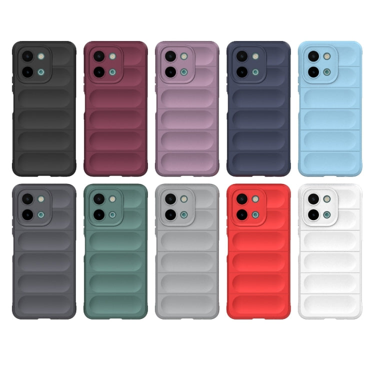 Magic Shield TPU + Flannel Phone Case, For vivo Y28 4G, For vivo Y200i / Y200T