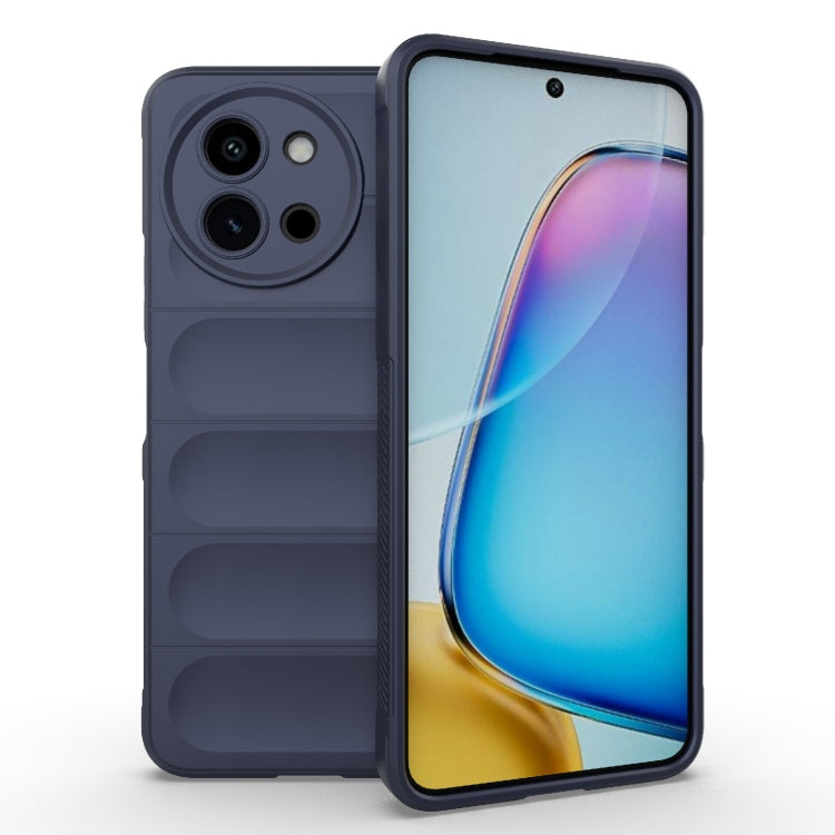 Magic Shield TPU + Flannel Phone Case, For vivo T3X 5G Global, For vivo iQOO Z9 5G