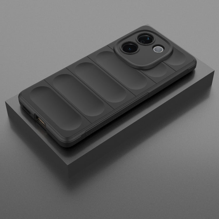 Magic Shield TPU + Flannel Phone Case, For vivo iQOO Z9s Pro India, For vivo iQOO Z9s 5G