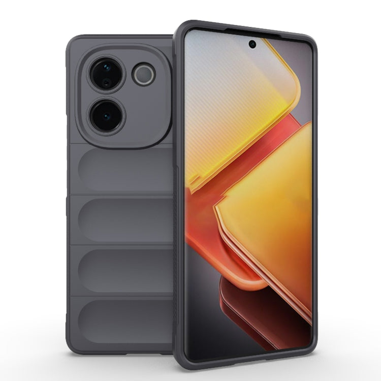 Magic Shield TPU + Flannel Phone Case, For vivo iQOO Z9s Pro India, For vivo iQOO Z9s 5G
