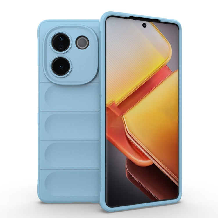 Magic Shield TPU + Flannel Phone Case, For vivo iQOO Z9s Pro India, For vivo iQOO Z9s 5G