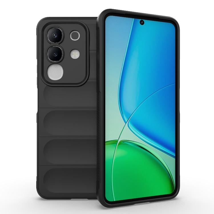 Magic Shield TPU + Flannel Phone Case, For vivo Y19 5G Global / Y29s 5G Global, For vivo Y29 4G Global / T4x 5G