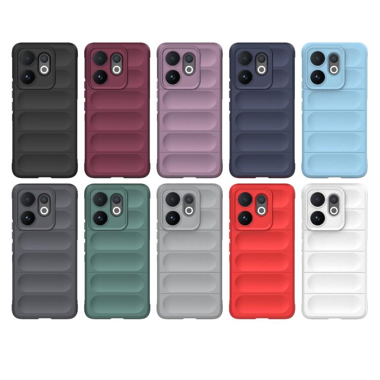 Magic Shield TPU + Flannel Phone Case, For vivo V60 5G Global, For vivo Y400 Pro 5G India