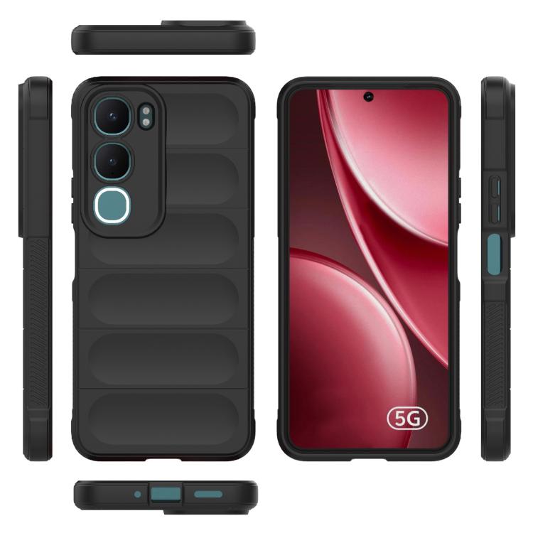 Magic Shield TPU + Flannel Phone Case, For vivo Y31 5G Global / Y21d 4G Global, For vivo Y400 5G Global