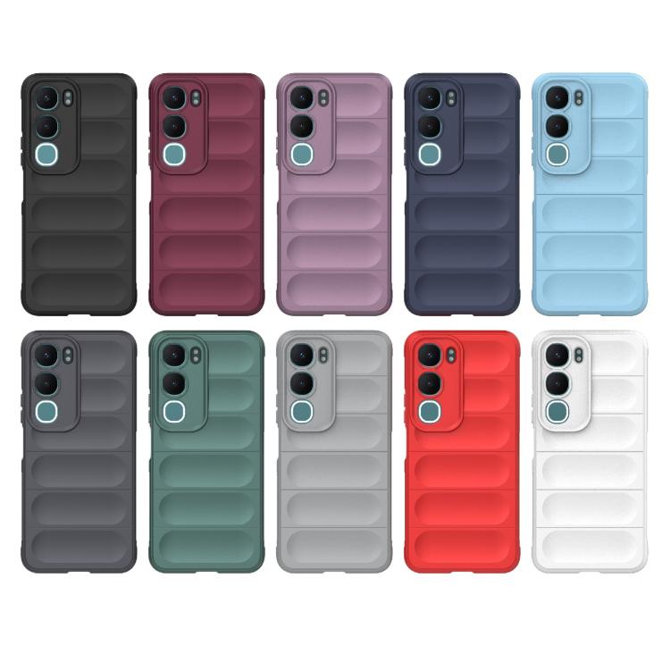 Magic Shield TPU + Flannel Phone Case, For vivo Y31 5G Global / Y21d 4G Global, For vivo Y400 5G Global