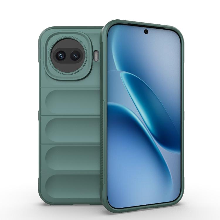 Magic Shield TPU + Flannel Phone Case, For vivo Y05 4G Global/Y11d 4G, For vivo iQOO Z11 Turbo 5G