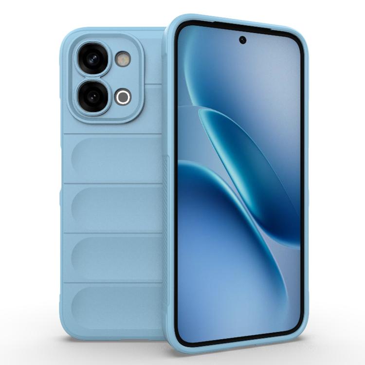 Magic Shield TPU + Flannel Phone Case, For vivo V70 FE 5G Global, For vivo iQOO Z11x 5G India