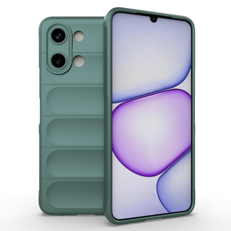 Magic Shield TPU + Flannel Phone Case, For vivo Y05 4G Global/Y11d 4G, For vivo iQOO Z11 Turbo 5G