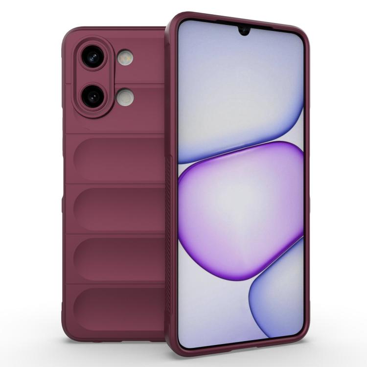 Magic Shield TPU + Flannel Phone Case, For vivo Y05 4G Global/Y11d 4G, For vivo iQOO Z11 Turbo 5G