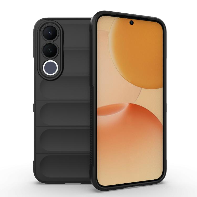 Magic Shield TPU + Flannel Phone Case, For vivo V70 FE 5G Global, For vivo iQOO Z11x 5G India