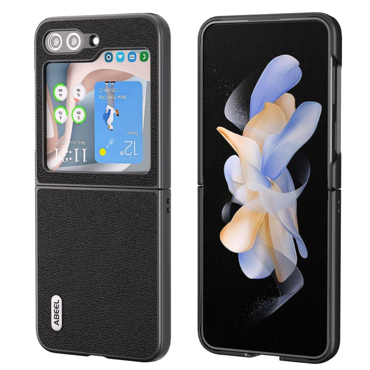 ABEEL Genuine Leather Luolai Series Phone Case, For Samsung Galaxy Z Flip6 / Flip7 FE, For Samsung Galaxy Z Fold6, For Samsung Galaxy Z Fold5, For Samsung Galaxy Z Flip5 Samsung Accessories - APEXEL INDIA - Mobile Lens - Mobile Camera Lens - Cellphone Accessories - Phone Lens - Smartphone Lens