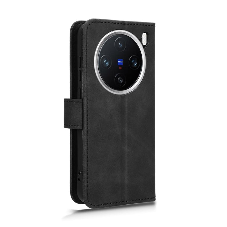 Skin Feel Magnetic Flip Leather Phone Case, For vivo X200 5G, For vivo X200 Pro mini 5G, For vivo X200 Pro 5G, For vivo V40e 5G India / iQOO Z9s 5G