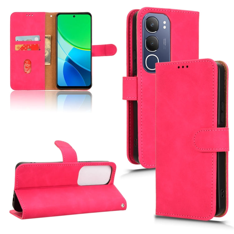 Skin Feel Magnetic Flip Leather Phone Case, For vivo Y04 4G, For vivo V50, For vivo iQOO 13, For vivo Y19s 4G Global